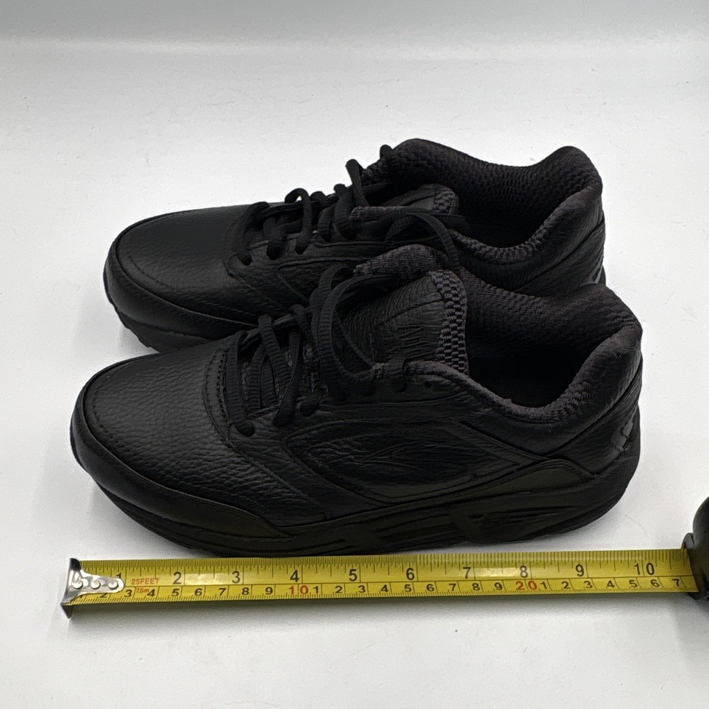 Brooks Women's Black Low Top Lace-Up Walking Athletic Sneakers New w/ Box - Picture 7 of 9